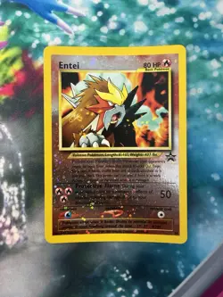 Pokemon TCG Entei Wizards Black Star Promos 34 Holo Promo Promo - Image 3