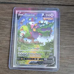 Pokemon Tornadus V Full Art Ultra Rare Single Strike Holo 185/198 Chilling Reign - Image 1