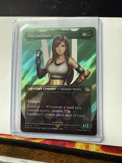 Tifa Lockhart # 391 FINAL FANTASY(Borderless)(Surge Foil) Rare - Image 1