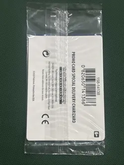 2022 Pokemon SWSH Black Star Promo #075 Special Delivery Charizard Holo Sealed - Image 4