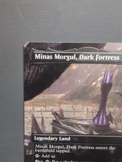 MTG - LOTR - Minas Morgul, Dark Fortress - Borderless - NM/M - Image 2