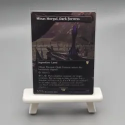 MTG Minas Morgul, Dark Fortress - LOTR Tales Of Middle Earth- 0514 Foil - NM - Image 1