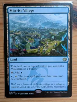 Mistrise Village Tarkir Dragonsrorm MTG - Image 1