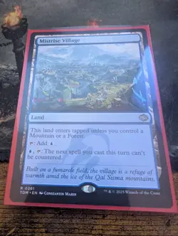 MTG ~ Mistrise Village Tarkir: Dragonstorm Free P&P - Image 1