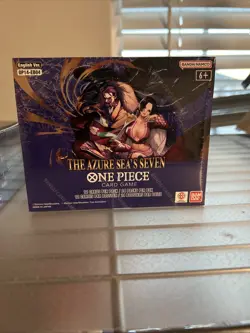 One Piece The Azure Sea’s Seven Booster Box Sealed *In Hand* English - Image 1