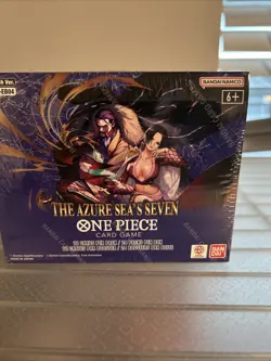 One Piece OP‑14 The Azure Sea’s Seven Booster Box–Sealed |English |One Piece TCG - Image 1