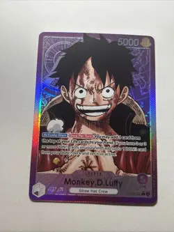 One Piece Monkey.D.Luffy OP05-060 Leader Alternative Art - Image 1