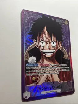 One Piece Monkey.D.Luffy OP05-060 Leader Alternative Art - Image 3