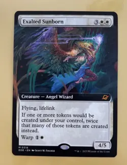 Exalted Sunborn (Extended Art) Edge of Eternities Regular - Image 1