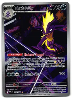 Toxtricity 103/094 - Phantasmal Flames Illustration Rare Pokemon TCG - M/LP Card - Image 1