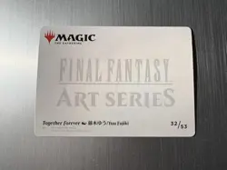 Together Forever - Magic: Final Fantasy MTG - Art Series 32/53 - Tidus & Yuna - Image 2