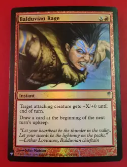 1x Balduvian Rage | FOIL Mystery Booster | Coldsnap | MTG Magic Cards - Image 1