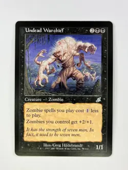 1x MTG Undead Warchief - Scourge - very LP #78 - Image 1