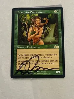 MTG Argothian Enchantress Urza's Saga Magic the Gathering - Image 1