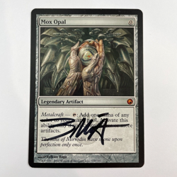 SIGNED MOX OPAL VOLKAN BAGA SCARS OF MIRRODIN MP MTG - Image 1