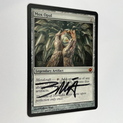 SIGNED MOX OPAL VOLKAN BAGA SCARS OF MIRRODIN MP MTG - Image 2