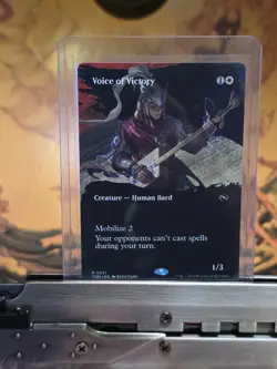 Voice of Victory (Borderless) Tarkir: Dragonstorm Regular - Image 1