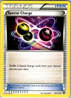 Special Charge 105/114 - 2016 Pokemon TCG Steam Siege Uncommon - Image 1