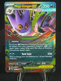 2025 Pokemon Mega Gengar ex #056 (056/094) - Phantasmal Flames - Image 1