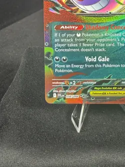 2025 Pokemon Mega Gengar ex #056 (056/094) - Phantasmal Flames - Image 5