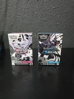 Pokemon Black Bolt And White Flare Booster Bundle (Sealed Pair) - Image 1