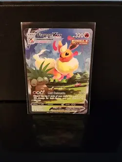 Pokemon TCG - Flareon VMAX SWSH180 Sword & Shield Promo Card Alt Art Holo | NM - Image 2