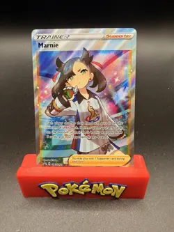 Pokemon TCG Marnie SWSH121 Premium Tournament Collection Promo NM/MINT - Image 1