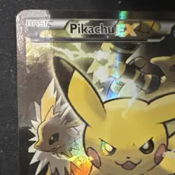 Pikachu EX Full Art Promo XY124 Holo Pokemon TCG Card 130 HP Electric XY - Image 4
