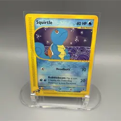 Pokemon TCG Squirtle 132/165 Expedition Base Set Common Regular 2002 - Image 1