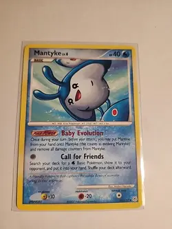 Mantyke - 55/130 Diamond & Pearl - Pokemon TCG - 2007 - Image 1