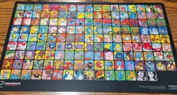 Pokemon Kanto Gen 1 Professor Program Playmat New - 151 - Image 1
