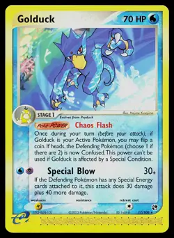 Pokemon Sandstorm 17/100 Golduck - Image 1