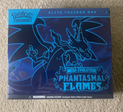 Phantasmal Flames Elite Trainer Box ETB New Factory Sealed Pokemon TCG - Image 1