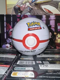Pokemon C19 TCG PokeBall Tin Brand New ~ Factory Sealed [Premier PokeBall] 820650809767 - Image 1