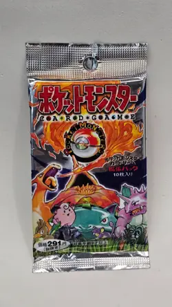 1996 Pokemon Japanese Base Set Booster Pack - 291 YEN - Vintage Factory Sealed - Image 1