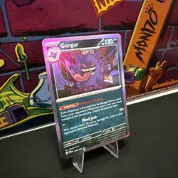 Pokemon Gengar 050/088 Perfect Order ME03 Rare Holo TCG Card NM/M - Image 2