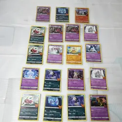 Pokemon TCG 2021 McDonald's Promo Lot 19 Cards Zubat Cufant Mimikyu Gourgeist - Image 1