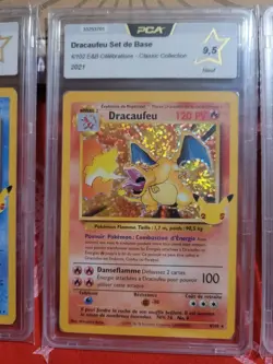 Pokemon Trio Celebrations Dracaufeu 4/102 Tortank Florizarre 25 Ans PCA 9,5 - Image 2