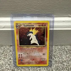 Typhlosion 18/111 Neo Genesis Holo Pokemon TCG - Image 1