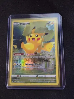 2023 Pokemon SWSH Crown Zenith Pikachu Galarian Gallery #GG30/GG70 - Image 1