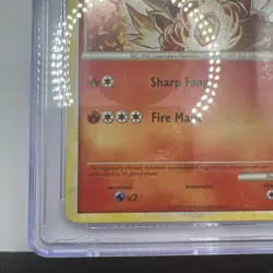 CGC 8.5 Arcanine 2010 HeartGold & SoulSilver 1/123 Holo Pokemon Card - Image 5