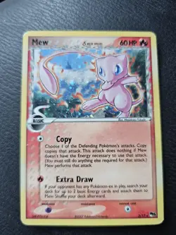 Mew - Inverted Back Error Holo -3/17 Delta Species Pop Series 5 - Pokemon TCG MP - Image 1