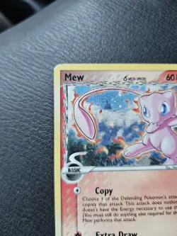 Mew - Inverted Back Error Holo -3/17 Delta Species Pop Series 5 - Pokemon TCG MP - Image 2