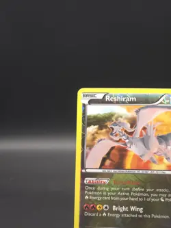 Pokemon Reshiram 63/108 Holo Rare Basic Dragon HP130 2015 English - Image 2