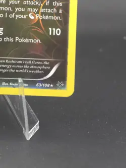 Pokemon Reshiram 63/108 Holo Rare Basic Dragon HP130 2015 English - Image 4