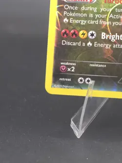 Pokemon Reshiram 63/108 Holo Rare Basic Dragon HP130 2015 English - Image 5