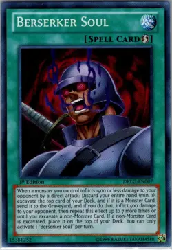 Berserker Soul DRLG-EN007 Yu-Gi-Oh TCG 1st Edition - Image 1