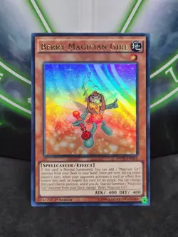 Yugioh Berry Magician Girl MVP1-EN014 Ultra Rare 1st Edition NM - Image 1