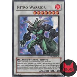 Yugioh Nitro Warrior TDGS-EN039 Ultra Rare LP - Image 1