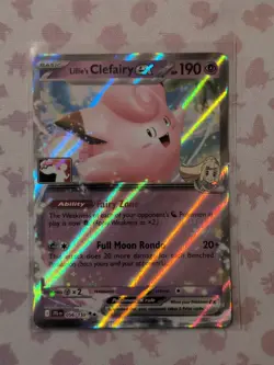Lillie's Clefairy ex 056/159 Prize Pack Series Cards Holo - Image 1